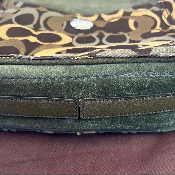 Coach Chelsea Optic Signature Logo Satchel 7035 - Picture 2 of 11